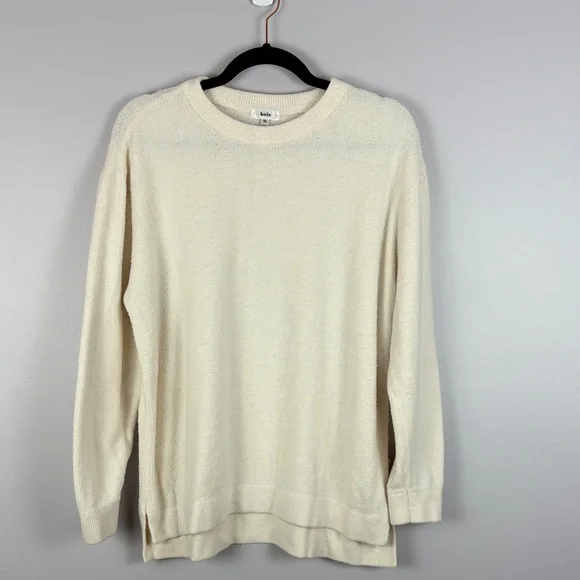 knix Men's Cream Crewneck Sweater - Picture 2 of 13